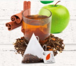 Juodoji arbata ACTIVE su obuoliais ir cinamonu (15 maišelių)