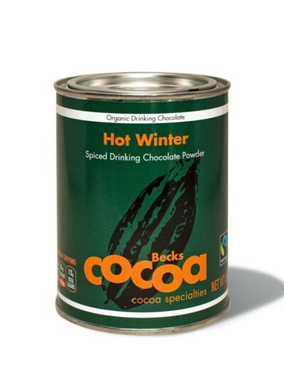 Hot Winter cocoa drink
