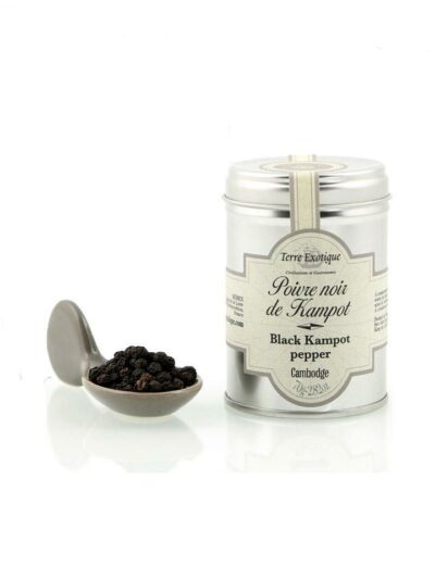 Terre Exotique Black Kampot peppers