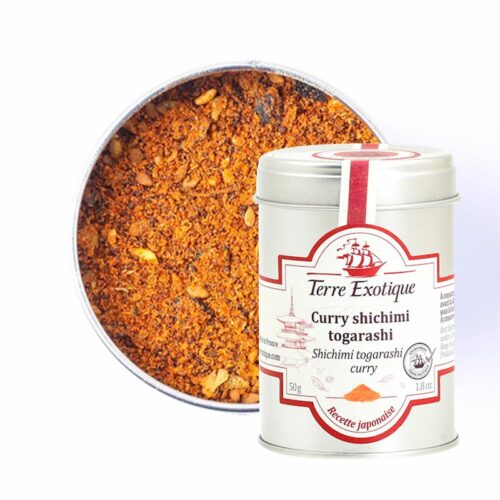 Japoniškas kario prieskonių mišinys (Shichi-mi-togarashi), 50 g.