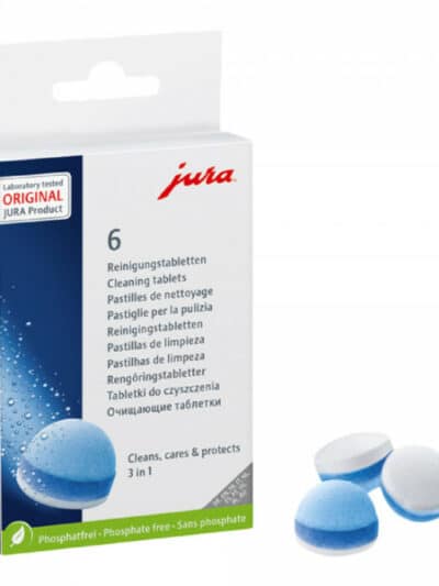 3-jų ciklų valymo tabletės JURA 6vnt.