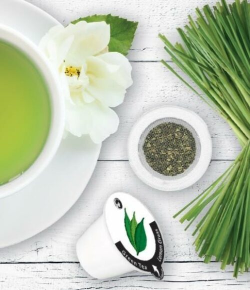 Green tea with lemongrass composition