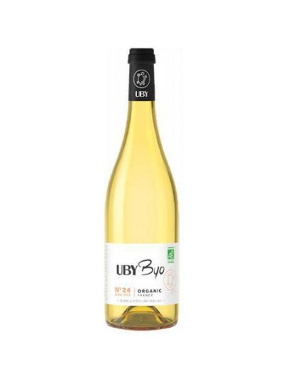 Baltas pusiau saldus vynas UBY Nr. 24
