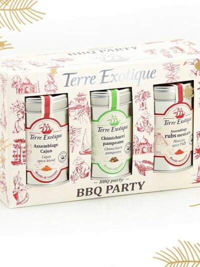BBQ Party prieskonių rinkinys dėžutėje TERRE EXOTIQUE