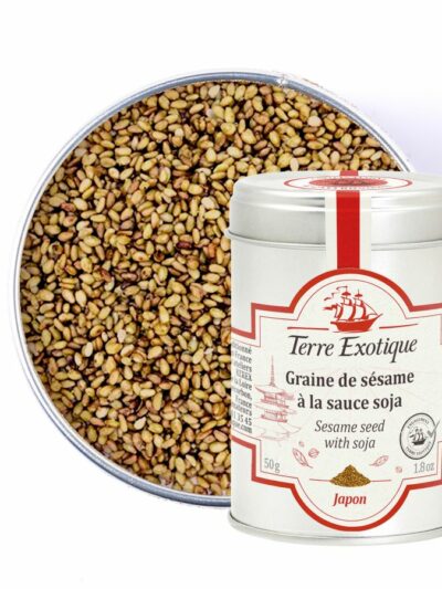 Sezamo sėklos su soja, 50 G. TERRE EXOTIQUE