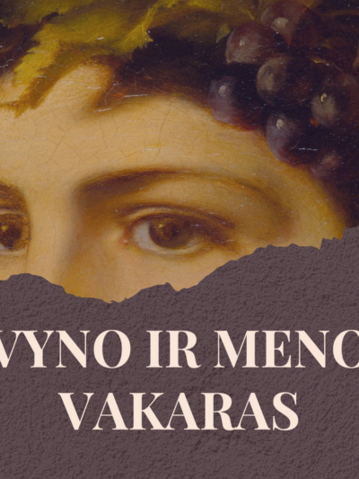 vyno ir meno degustacija