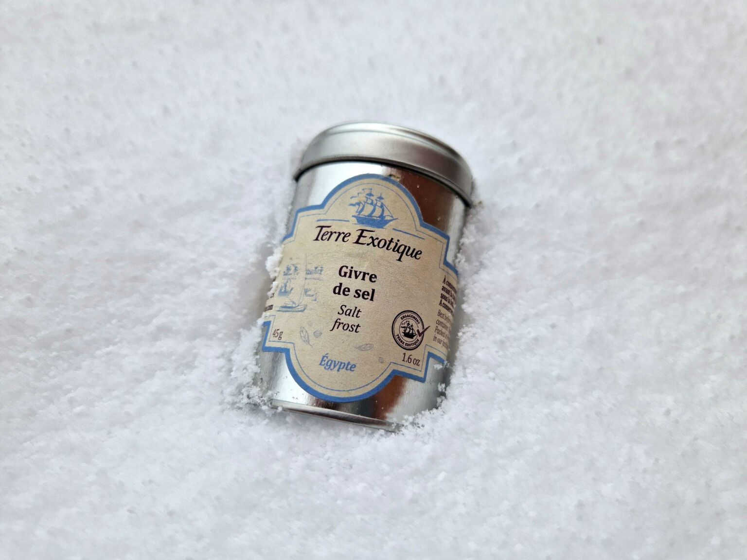 white Egyptian desert salt