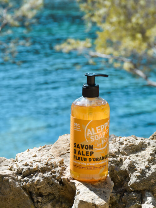 Skystas Alepo muilas apelsinų aromato The Mood