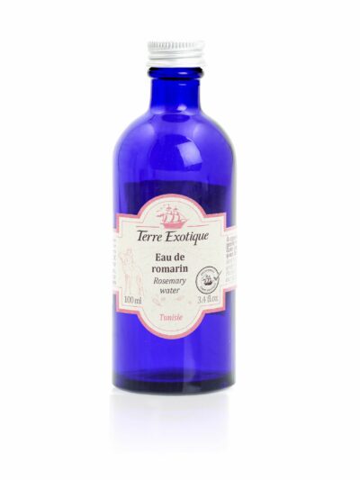Rozmarinų vanduo, suteikiantis šviežią, žolelių aromatą ir subtilų skonį. Puikiai tinka gėrimams, padažams, mėsos ar daržovių marinavimui.