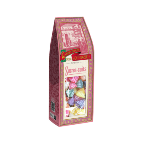 Prancūziški kietieji saldainiai „Berlingots“