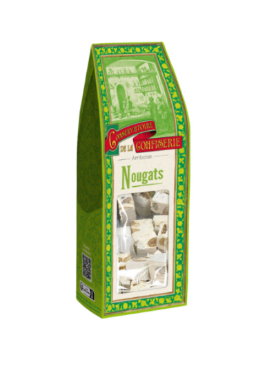 Prancūziška nuga su migdolais ir pistacijomis