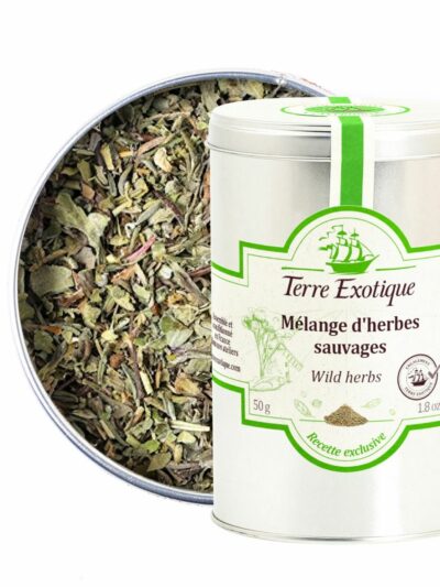 Laukinės prieskoninės žolelės su subtiliu aromatu ir švelniu žemišku skoniu. Puikiai tinka salotoms, sriuboms, troškiniams, padažams ir marinatams.