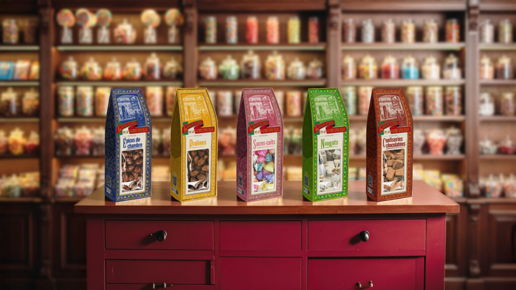 prancuziskai saldumynai saldainiai The Mood