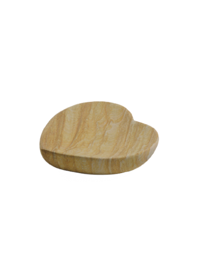 širdies formos marmuro muilinė alepo