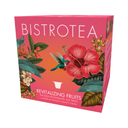 Vaisinė arbata su goji uogomis, 50 Nespresso kapsulių – The Mood