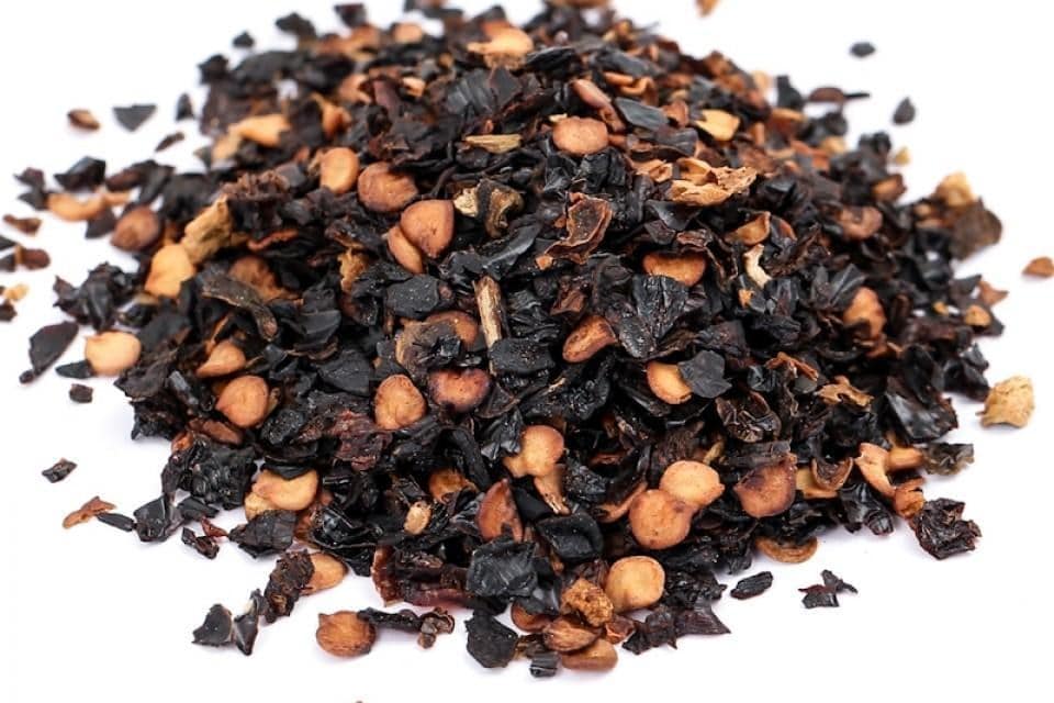 Traiškyti chipotle čili pipirai