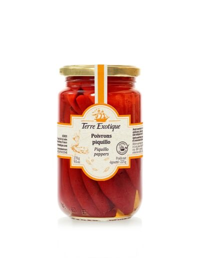 Piquillo paprikos TERRE EXOTIQUE indelyje, 270 g