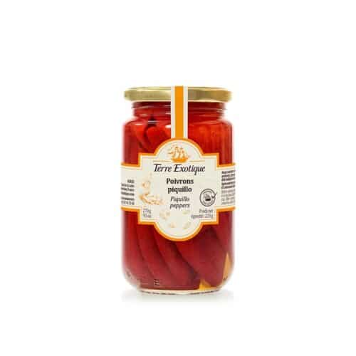 Piquillo paprikos TERRE EXOTIQUE indelyje, 270 g