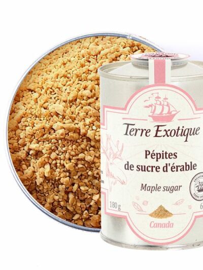 Klevų cukraus kristalai TERRE EXOTIQUE, 200 g.