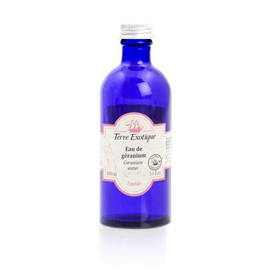 Pelargonijų (geranium) vanduo TERRE EXOTIQUE, 100 ml.