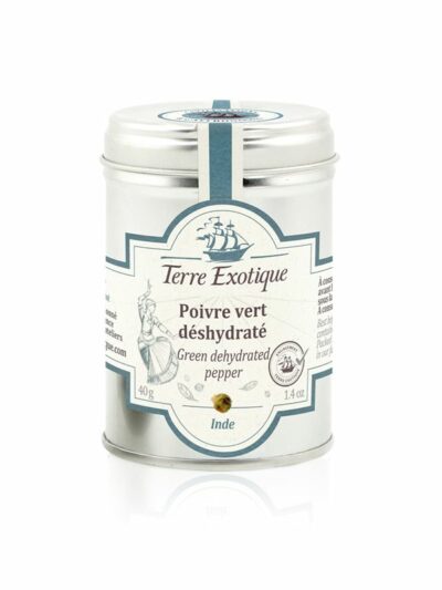 Žali dehidratuoti pipirai TERRE EXOTIQUE, 40 g.